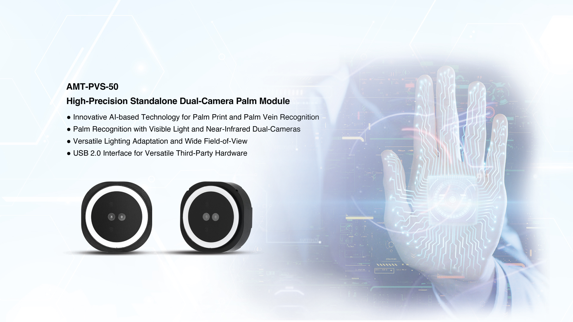 AMT PVS 50 Standalone Palm Module 